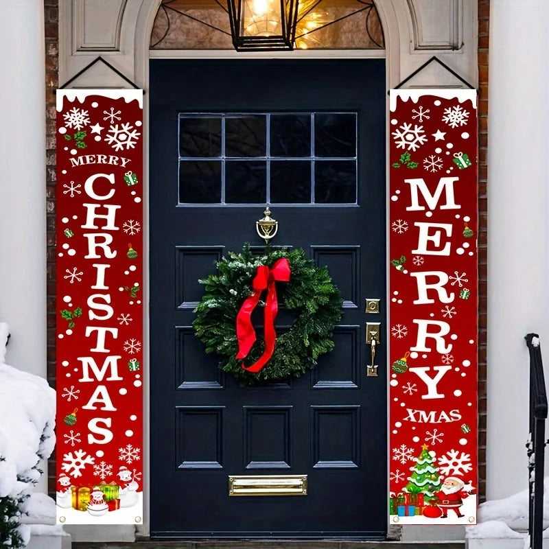 Merry Christmas Banner Set ArtGlow™