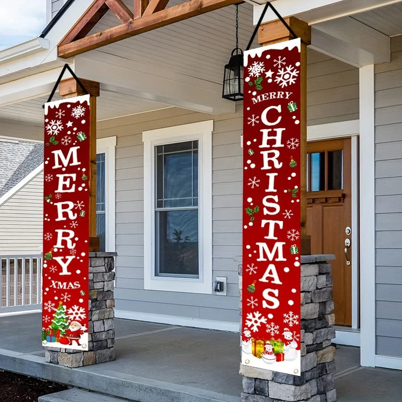 Merry Christmas Banner Set ArtGlow™