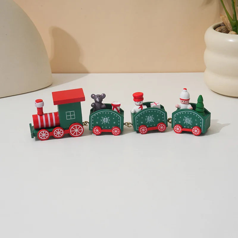 Wooden Christmas Train ArtGlow™