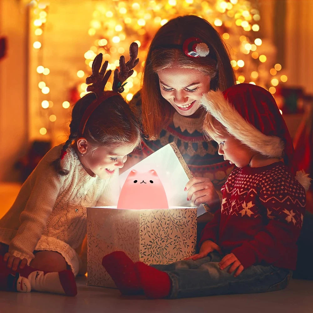 Night Light - Silicone Cat LED ArtGlow™