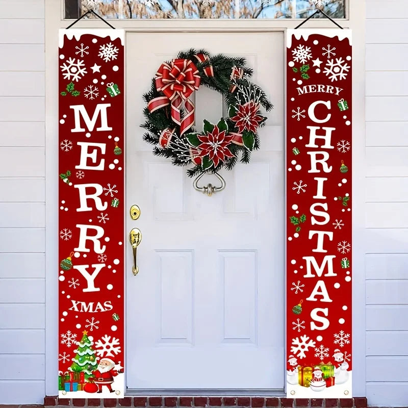 Merry Christmas Banner Set ArtGlow™