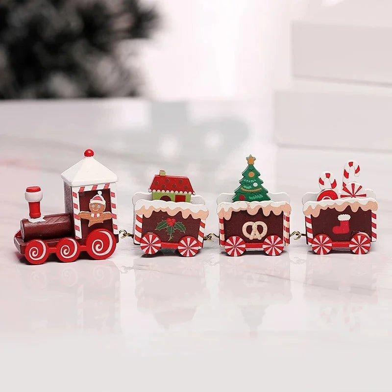 Wooden Christmas Train ArtGlow™