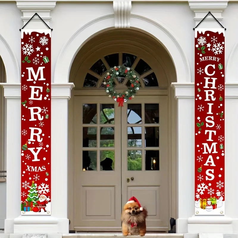 Merry Christmas Banner Set ArtGlow™