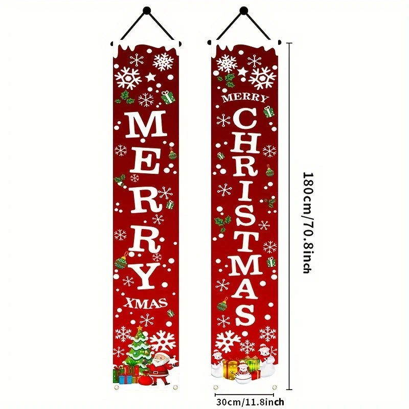 Merry Christmas Banner Set ArtGlow™