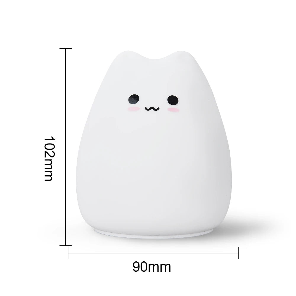 Night Light - Silicone Cat LED ArtGlow™