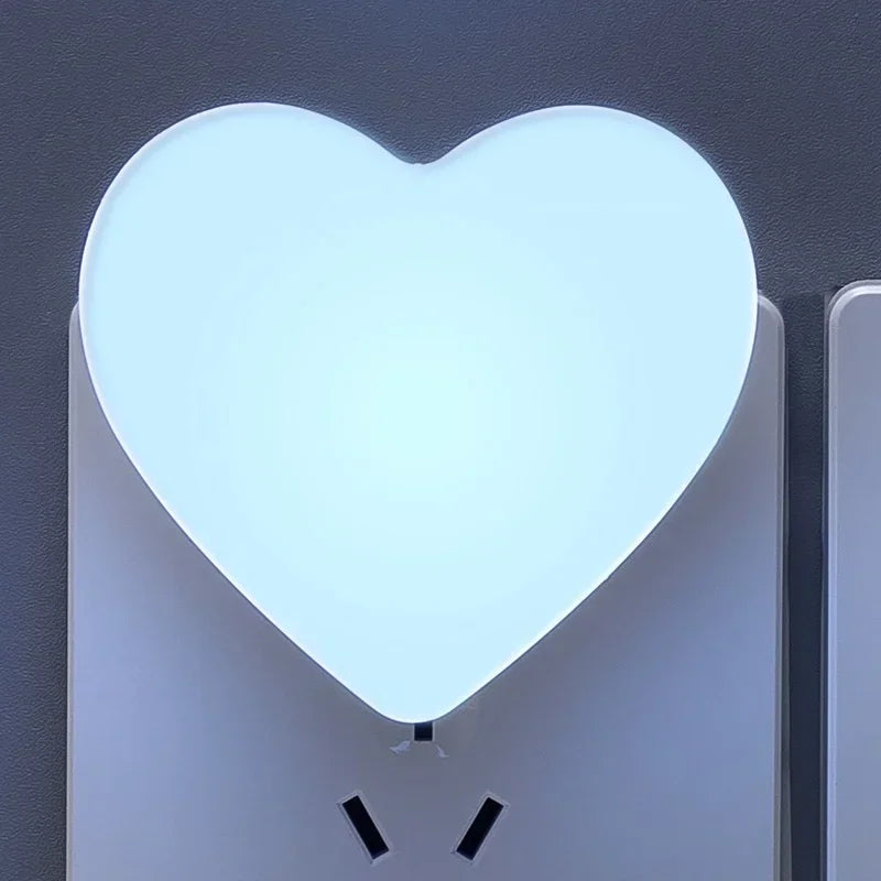Night Lights Heart for Kids Bedroom ArtGlow™