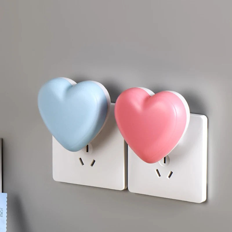 Night Lights Heart for Kids Bedroom ArtGlow™